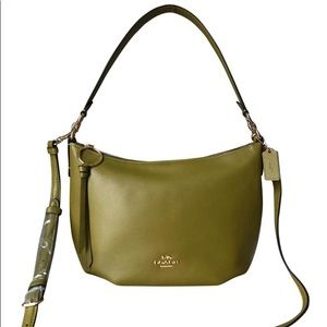 Coach Leather Hobo Bag